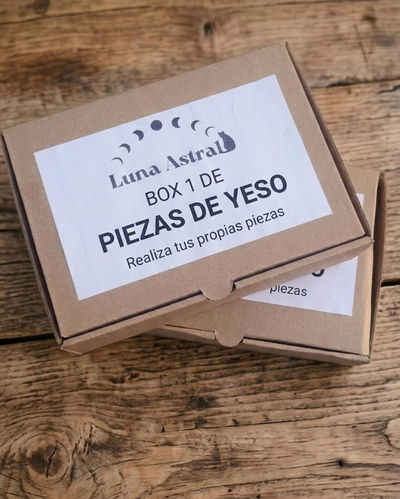 BOX 1 PIEZAS DE YESO Realiza tus primeras piezas de Yeso