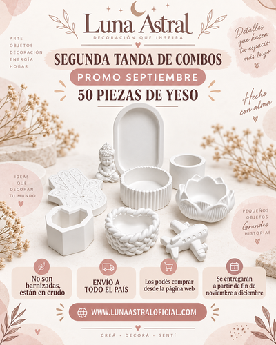 PROMO LIMITADA SEPTIEMBRE 50 PIEZAS (leer descripción) 