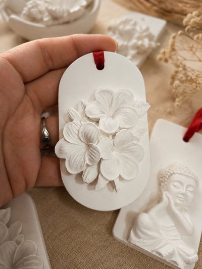 Tags Ovalo Con Flores #1