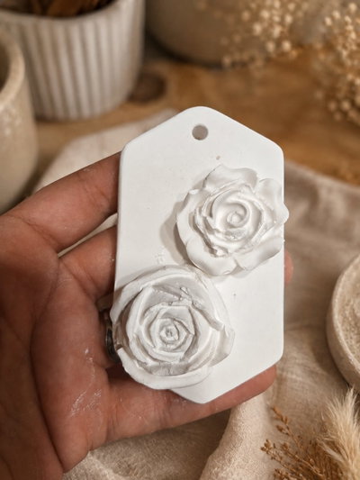 Tags Rombo Con Flores #2