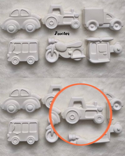 Pieza de Yeso TRACTOR