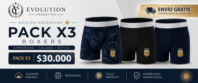 BOXER  X3 ARGENTINA COMBINADO