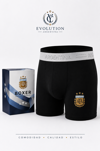 Boxer Edición Argentina - Negro Liso