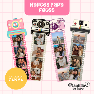 📸 Marcos Fotográficos - Editables ✨