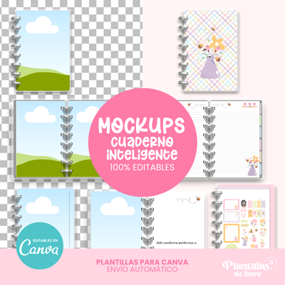 ✨ Mockups Cuadernos Inteligentes📚