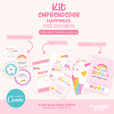 ✨ Kit Emprendedor - Happiness