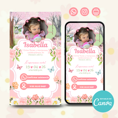 🌸 Invitación Digital Floral