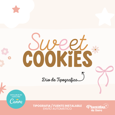 🎀 Dúo de Tipografías Sweet 🎀