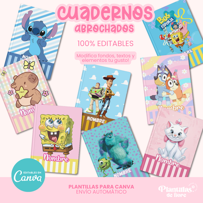 📒 Kit de Cuadernos Abrochados ✨