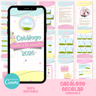 📘 Catálogo Escolar ✨ Versión 2