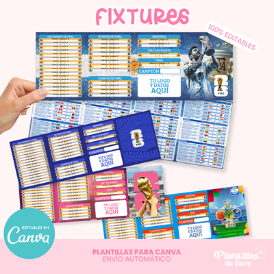 🏆⚽ Fixtures Mundial 2026 🎨✨