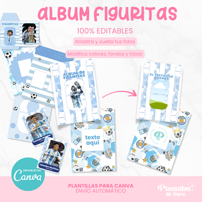 ⚽ Álbum de Figuritas Selección Argentina  🇦🇷