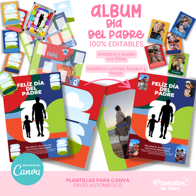⚽ Álbum Mundial Día del Padre + Figuritas y Sobres 🎁
