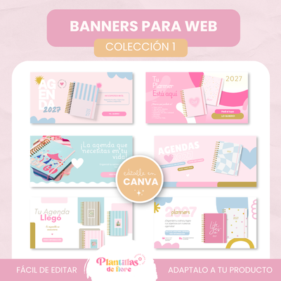 ✨ Banners Tienda Online - Kit N°1 🖥️📱
