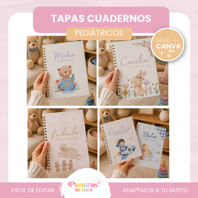 ✨👶Tapas Cuadernos Pediátricos 🩺💙 