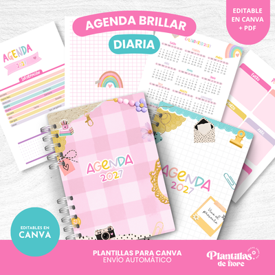 ✨ Agenda Brillar Diaria - 2027 ✨