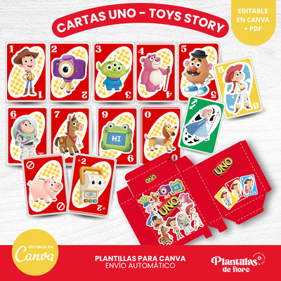 🚀 Cartas UNO Toy Story 🤠⭐