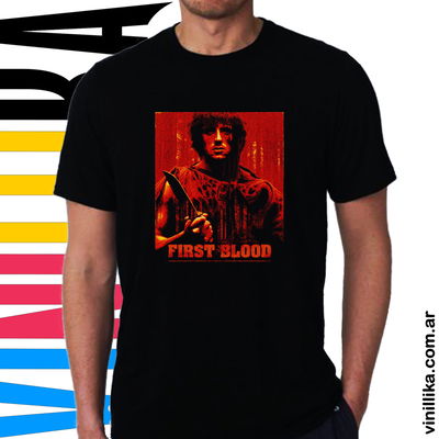 Remera DTF - Rambo First Blood 0001