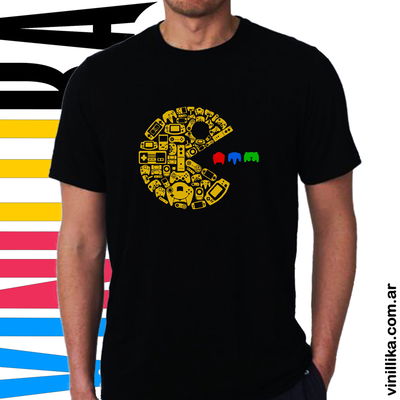 Remera Pacman 0001