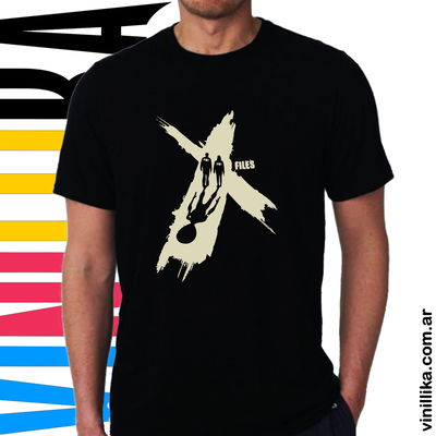 Remera X Files 0001 LUMINISCENTE