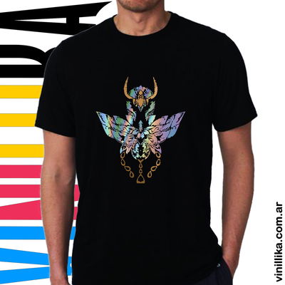 Remera Caballeros del Zodíaco Armadura Fénix 0008