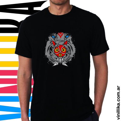 Remera Princesa Mononoke 0010