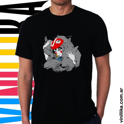 Remera Princesa Mononoke 0007