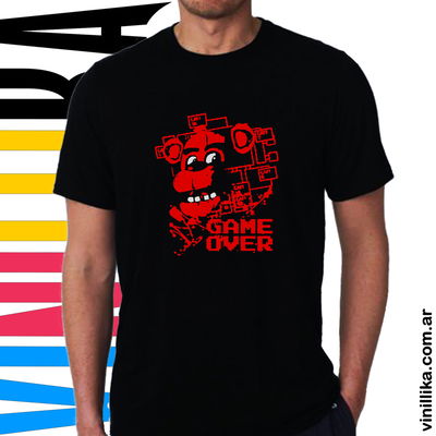 Remera Gaming Five Nights at Freddy´s 0011