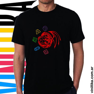 Remera Gaming Dungeons and Dragons 0008