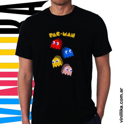 Remera Gaming Pac Man 0035