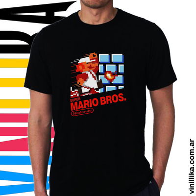 Remera DTF - Mario Bros 0001