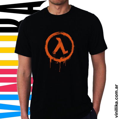 Remera DTF Half Life 0001