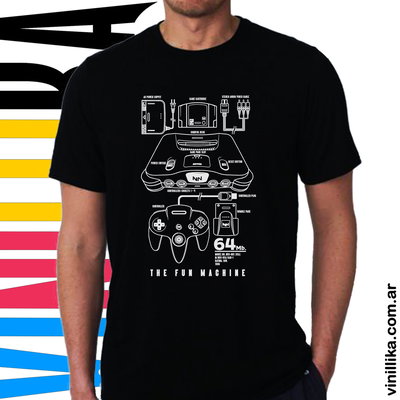 Remera DTF - Nintendo 64 0001