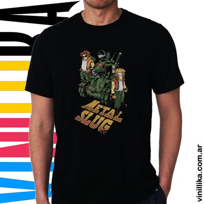 Remera DTF - Metal Slug 0001