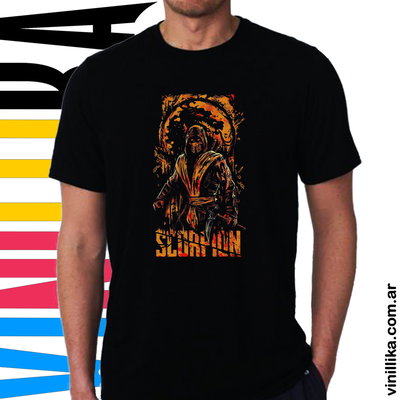 Remera DTF - Mortal Kombat 0001