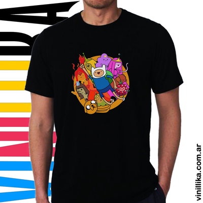 Remera DTF - Hora de Aventura 0005