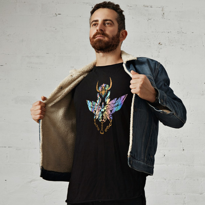 Remera Caballeros del Zodíaco Armadura Fénix 0008