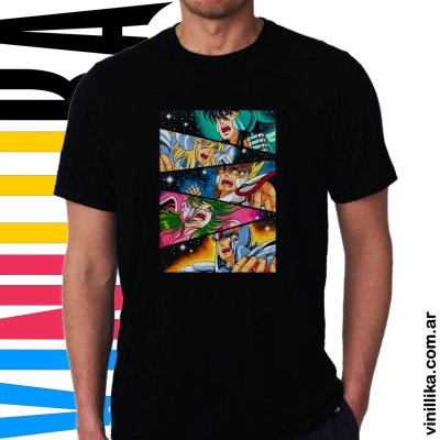 Remera DTF - Caballeros del Zodíaco 00027