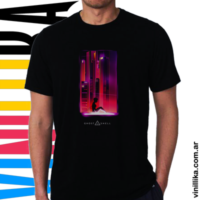 Remera DTF - Ghost in the shell 0003