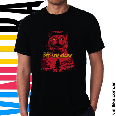 Remera DTF - Remera Cementerio de animales 0001