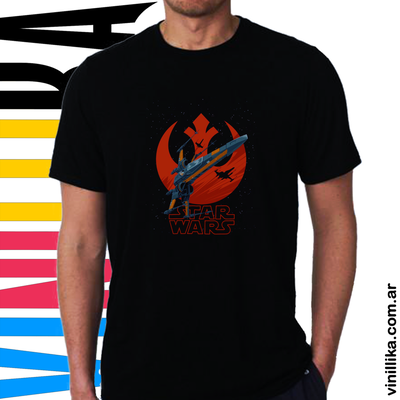 Remera DTF - Star Wars 0019- X Wing