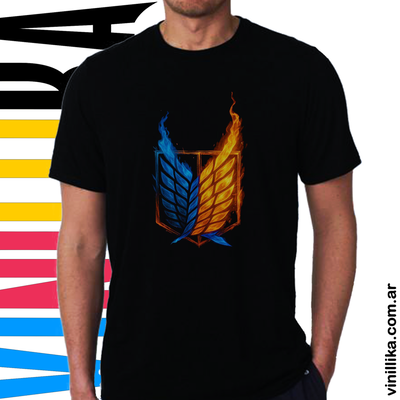 Remera DTF Attack on Titan 0008