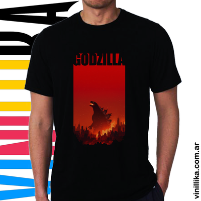 Remera DTF Godzilla 0004