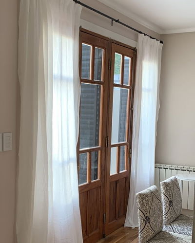CORTINAS GASA DE ALGODON 2.20X2.20