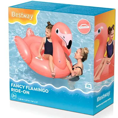Inflable Flamingo Ride On Bestway