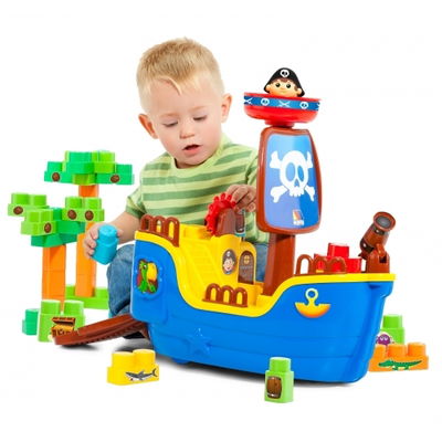 Barco Pirata Molto Blocks 30 Pzs
