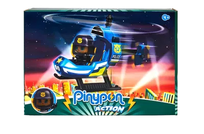 Pinypon Action Helicóptero Policia Chico 