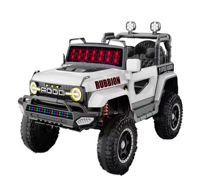 Jeep 4x4 A Bateria Blanco
