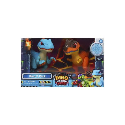 Dino Troop Kids Set Raptor Y Megalosaurus