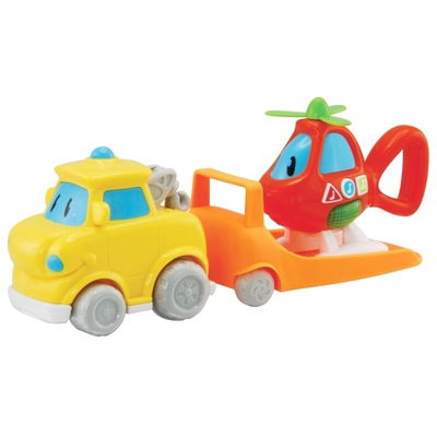 Camion Grua Con Helicoptero Mr Wheeler & Friends